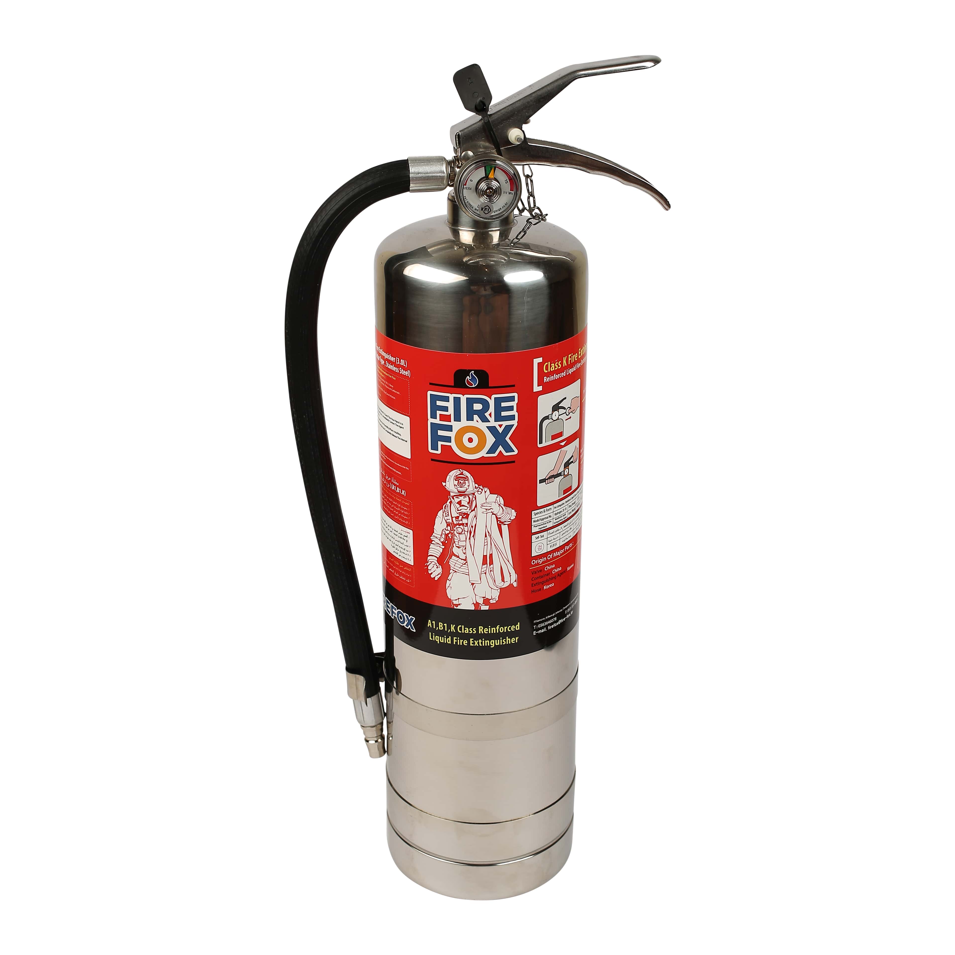 Class K fire extinguisher